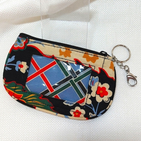 Vera Bradley Accessories - Vera Bradley ID|Coin Purse ▪︎Versailles Print